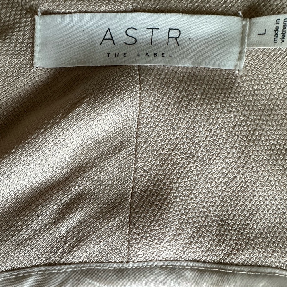 ASTR Light Pink Drapey Waterfall Blazer - Picture 4 of 6